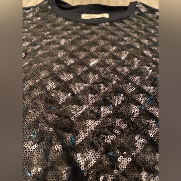 Hollister black sequin sweatshirt size xs - Picture 3 of 6